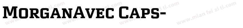 MorganAvec Caps字体转换